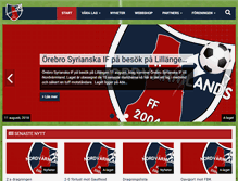 Tablet Screenshot of nordvarmlandsff.se